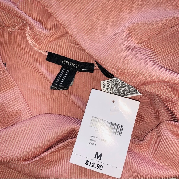 4/$25♦️FOREVER21 Women’s Off the Shoulder Crop Top - Picture 3 of 4